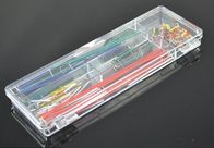 Комплекты кабелей кроссовых проводов технологического комплекта Солдерлесс, линия доски хлеба красная/ПК апельсина 140/коробка