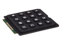 Черный модуль клавиатуры матрицы Ардуйно 4кс4 с дизайном 16 кнопок, размером 6.8*6.6*1.0км