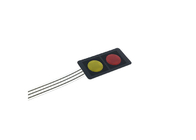 Красная и желтая панель 20x40MM переключателя мембраны 2 кнопок мини