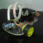 дистанционного управления робота автомобиля 2ВД автомобиль умного Ардуйно умный с экраном ЛКД