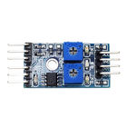 Модуль датчика оптически чувствительного канала обнаружения 5V 2 света сопротивления фоточувствительный для Arduino