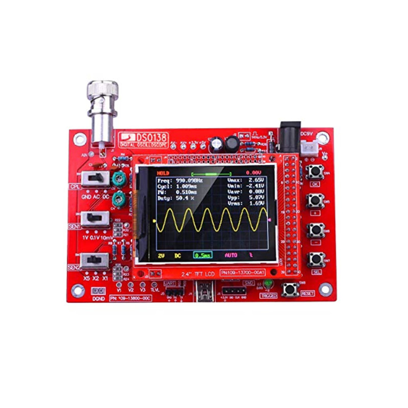 Раскрывая набор осциллографа цифров DSO 138 DIY источника для Arduino