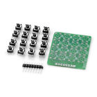 Выдвижения 4 x 4 MCU модуль клавиатуры матрицы 16-Key для Arduino