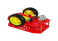 Отверстие робота автомобиля Ардуйно привода 2 колес мульти- с цветом красных/желтого цвета