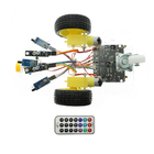 Линия набора робота автомобиля 7В-12В Ардуйно отслеживая противопожарное ультракрасное дистанционное управление