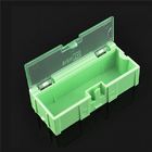 Прочный ящик для хранения зеленого цвета СМД, пластиковая коробка электронных блоков
